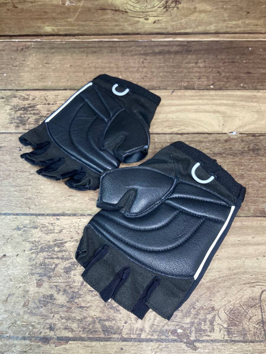 HQ665 ラファ Rapha CLASSIC MITTS 指切り グローブ 黒 Mの画像2