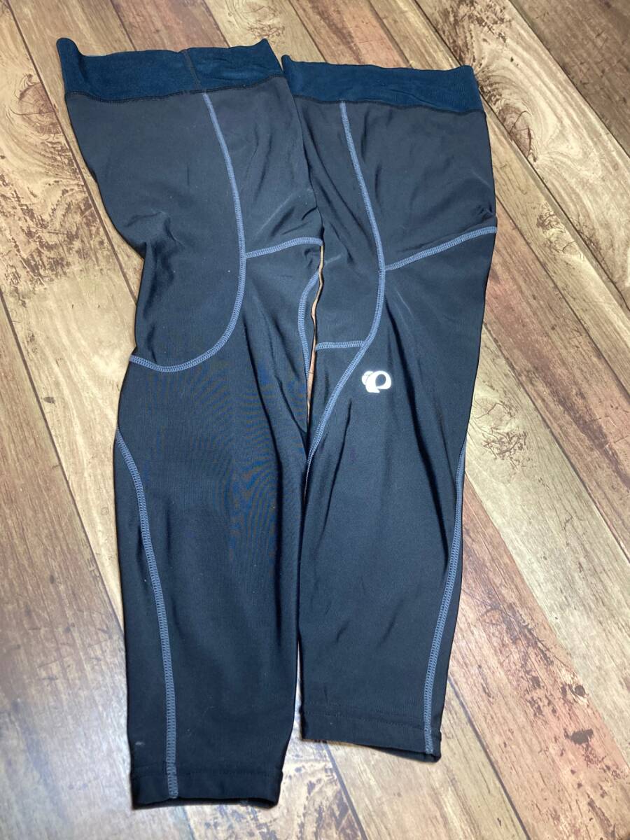 HS151 パールイズミ PEARLiZUMi 裏起毛 レッグウォーマー 黒 L_画像1