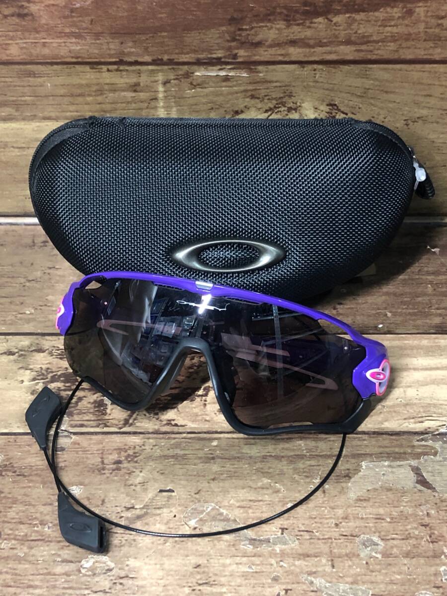 HQ207 オークリー OAKLEY ジョーブレイカー JAW BREAKER サングラス アイウェア 紫 黒 白の画像1