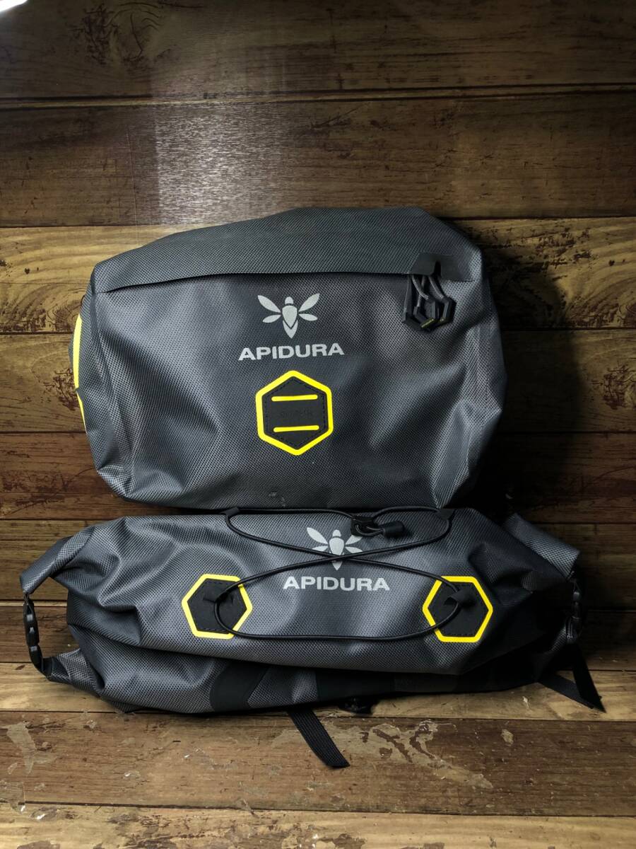 HT861 アピデュラ APIDURA EXPEDITION Accessory Pocket ハンドルバーバッグ 4.5L 傷み顕著の画像1