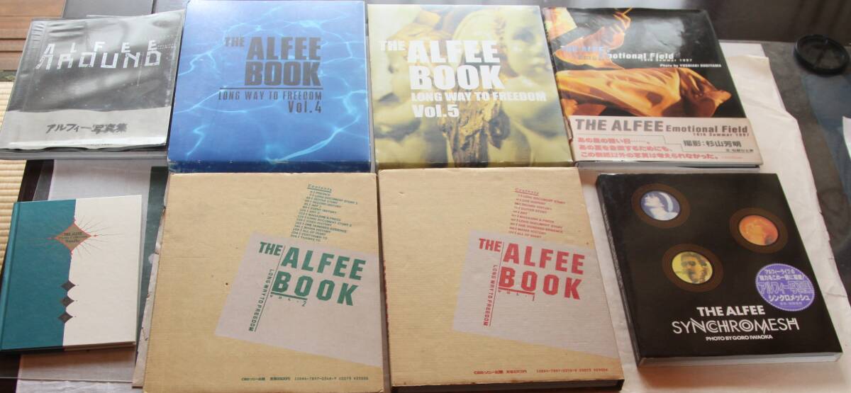 THE ALFEE アルフィー いろいろな写真集 8冊の画像1