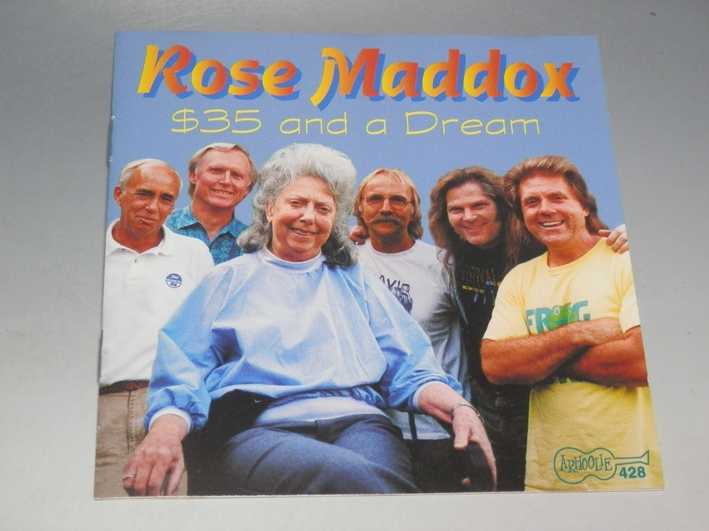 ☆ ROSE MADDOX ローズ・マドックス $35 and a Dream 輸入盤CD/MADDOX BROTHERS AND ROSE_画像5