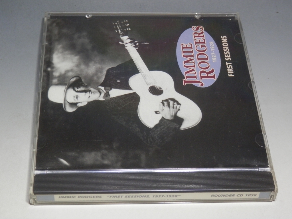 ☆ JIMMIE RODGERS ジミー・ロジャース FIRST SESSIONS, 1927-1928 直輸入盤CD/*盤キズあり_画像3