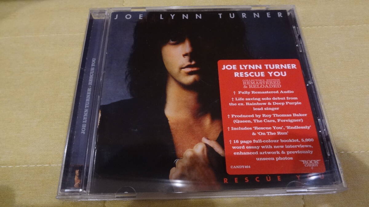 輸入盤  JOE LYNN TURNER / RESCUE YOU ジョー・リン・ターナー/レスキュー・ユー  リマスター  RAINBOW DEEP PURPLEの画像1