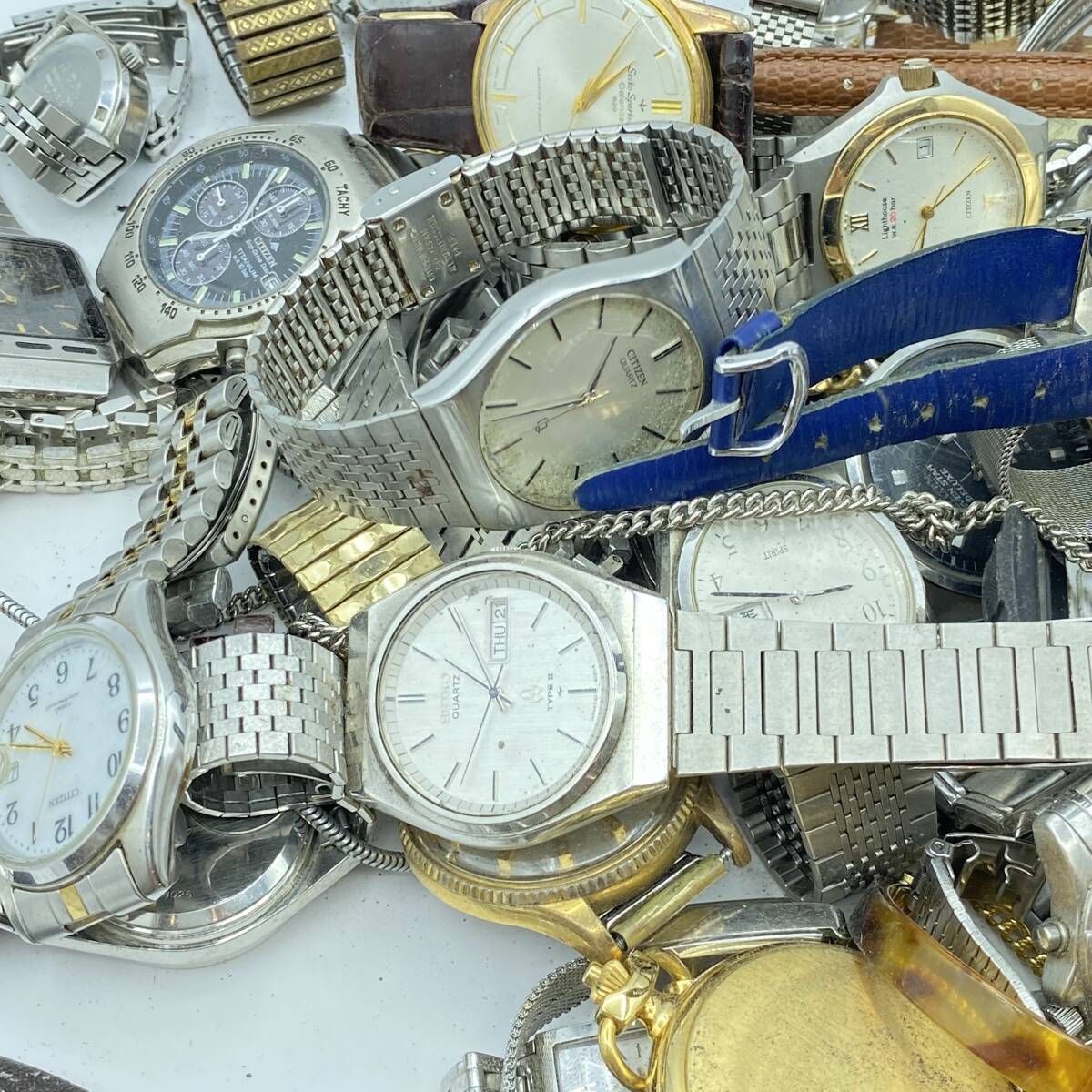 『R1』時計 まとめ 約2.5kg セイコー カシオ シチズン セブンスターデラックス アスタリスク スピリット クロノグラフ クォーツ 現状品の画像7