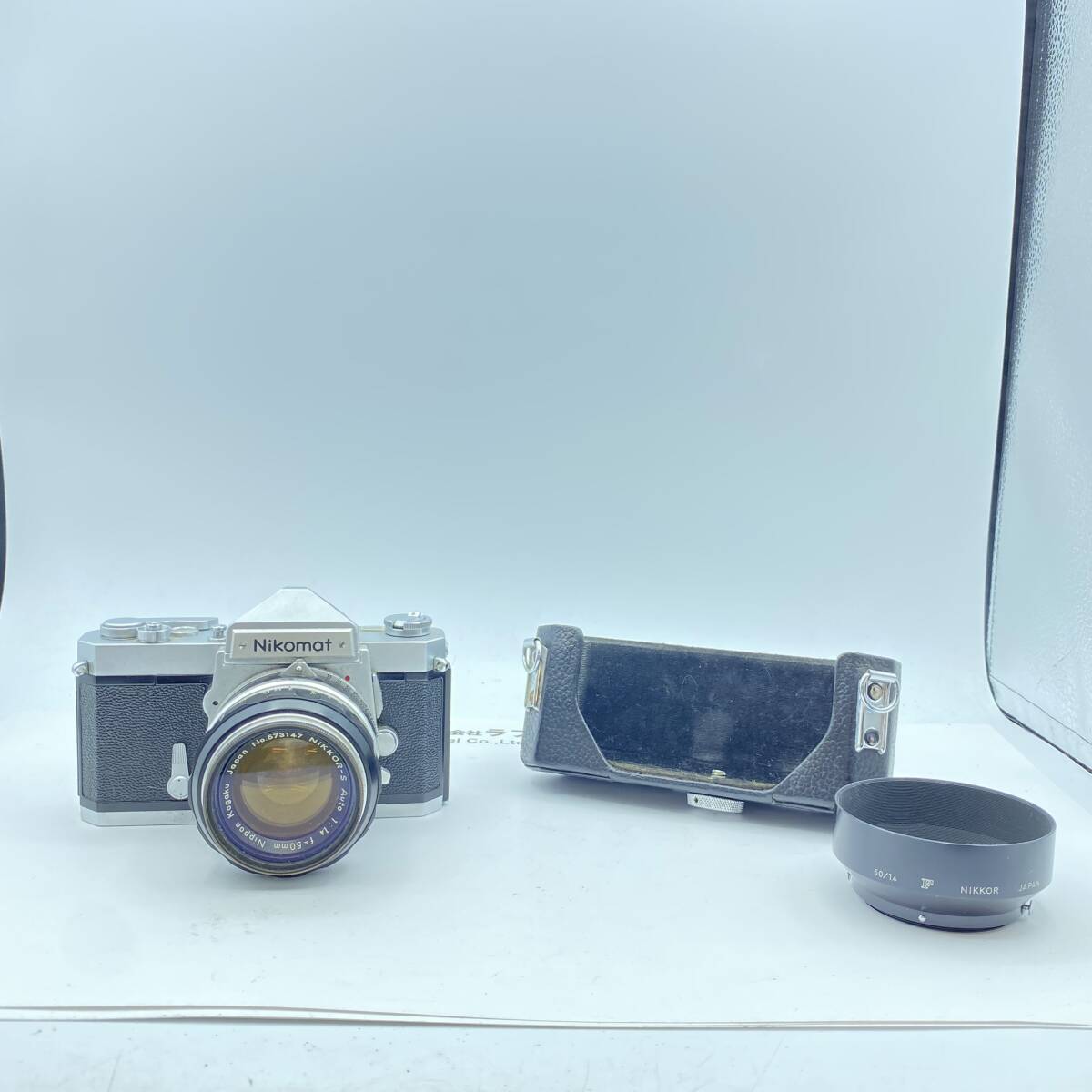 『AA23』Nikomat ニコマット FT NIKKOR-S Auto 1:1.4 F=50mm フィルムカメラ 一眼 動作未確認 カメラ/レンズ　現状品_画像1