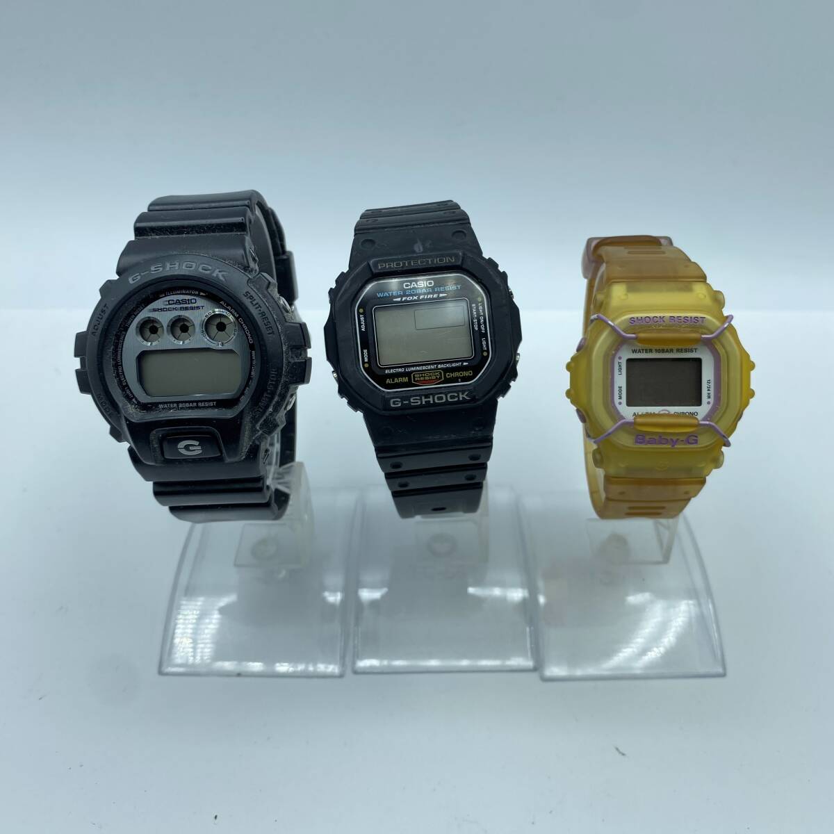 『F70』不動品/CASIO カシオ G-SHOCK Baby-G G-ショック ベビージー ショックレジスト ショックレジスタント 現状品の画像1