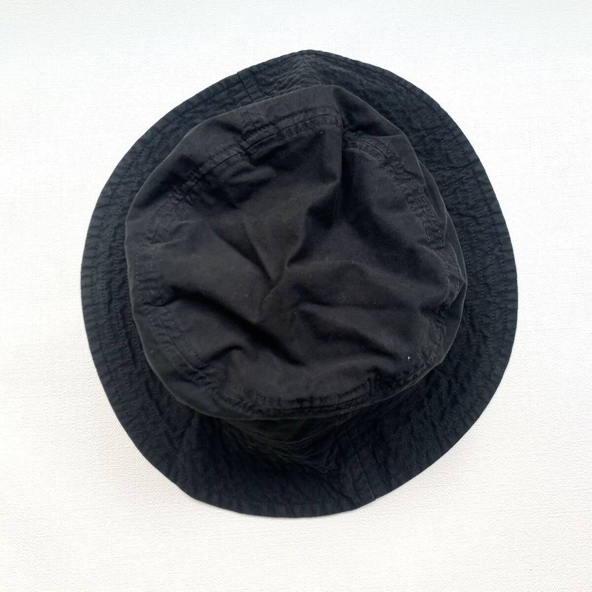  new goods 2023AW Acne Studios Acne s Today oz Face face Logo patch bucket hat L/XL men's black black FA-UX-HATS000178