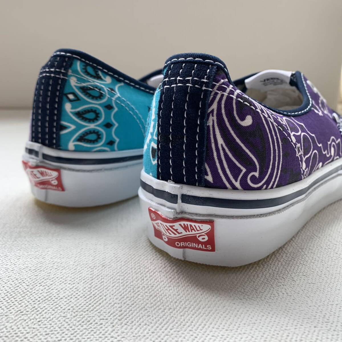  new goods rare VANS VAULT Vans bolt BEDWINbedo wing Og Authentic Lx authentic 26.5. men's peiz Lee bandana pattern free shipping 