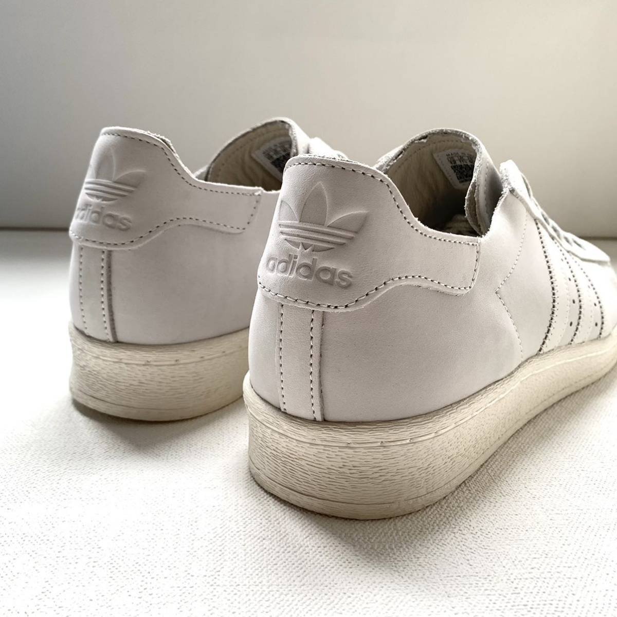  new goods Adidas adidas SUPERSTAR super Star 82 sneakers 30..1.98 ten thousand men's original leather IG2477 core white US12 free shipping 