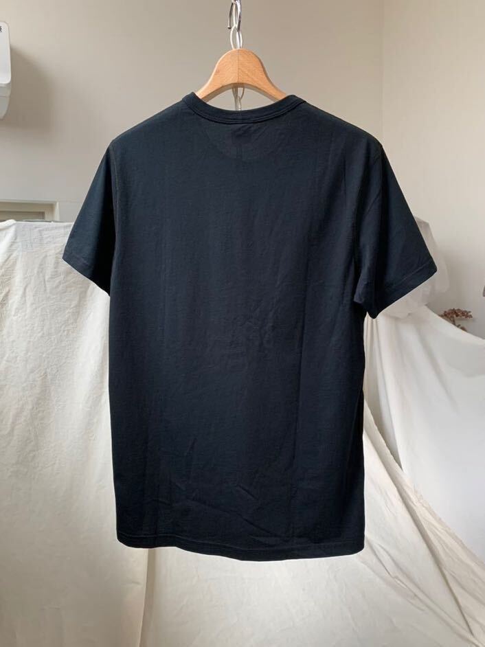 S 新品 カナダ製 REIGNING CHAMP レイニングチャンプ 半袖 Tシャツ RC-1029 メンズ 黒 ブラック 定番 ピマコットン パックTのバラ売り 1枚_画像3