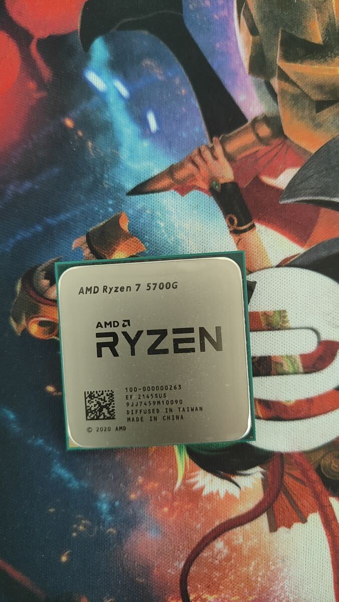 ▲中古動作未確認▲8444// AMD Ryzen 7 5700G //中古分解品 CPU の画像1