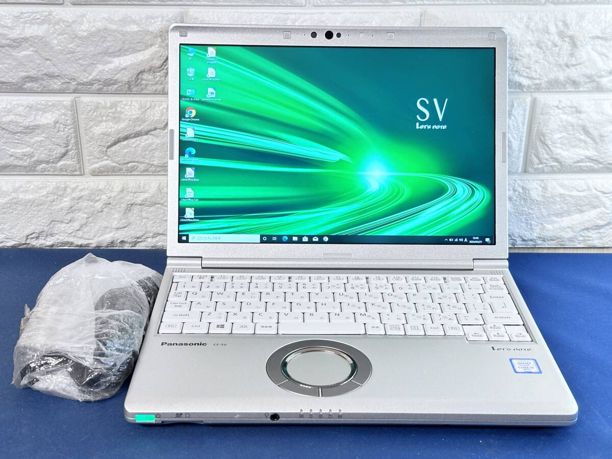 【★2019年モデル 使用浅　超美品】 Panasonic Let's note CF-SV8RDCVS /Core i5 8265U/8GBメモリ＋NVME 256GB・SSD/12.1 Full HD　　