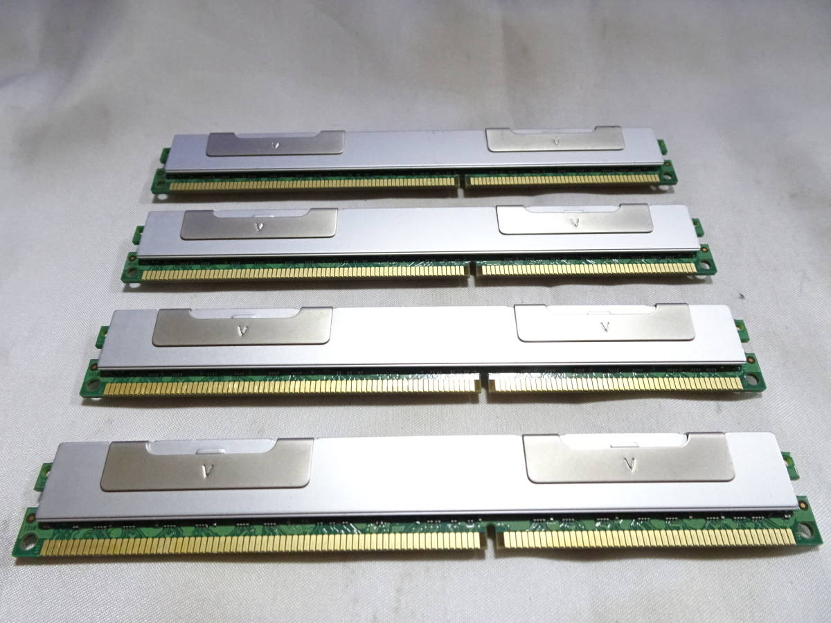 美品 SAMSUNG ヒートスプレッダ付メモリー PC3-12800R DDR3-1600 1枚8GB×4枚組 合計32GB 両面チップ Registered ECC 動作検証済の画像5