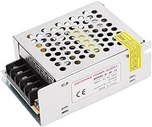 スイッチング電源 ac-dcコンバーター 12v 安定化電源 電源装置 変圧器 ac dc 変換 スイッチング 電源 (12V3A_画像1