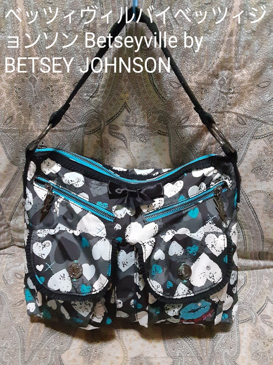 betsi vi rubai Betsey Johnson Betseyville by BETSEY JOHNSON ручная сумочка 