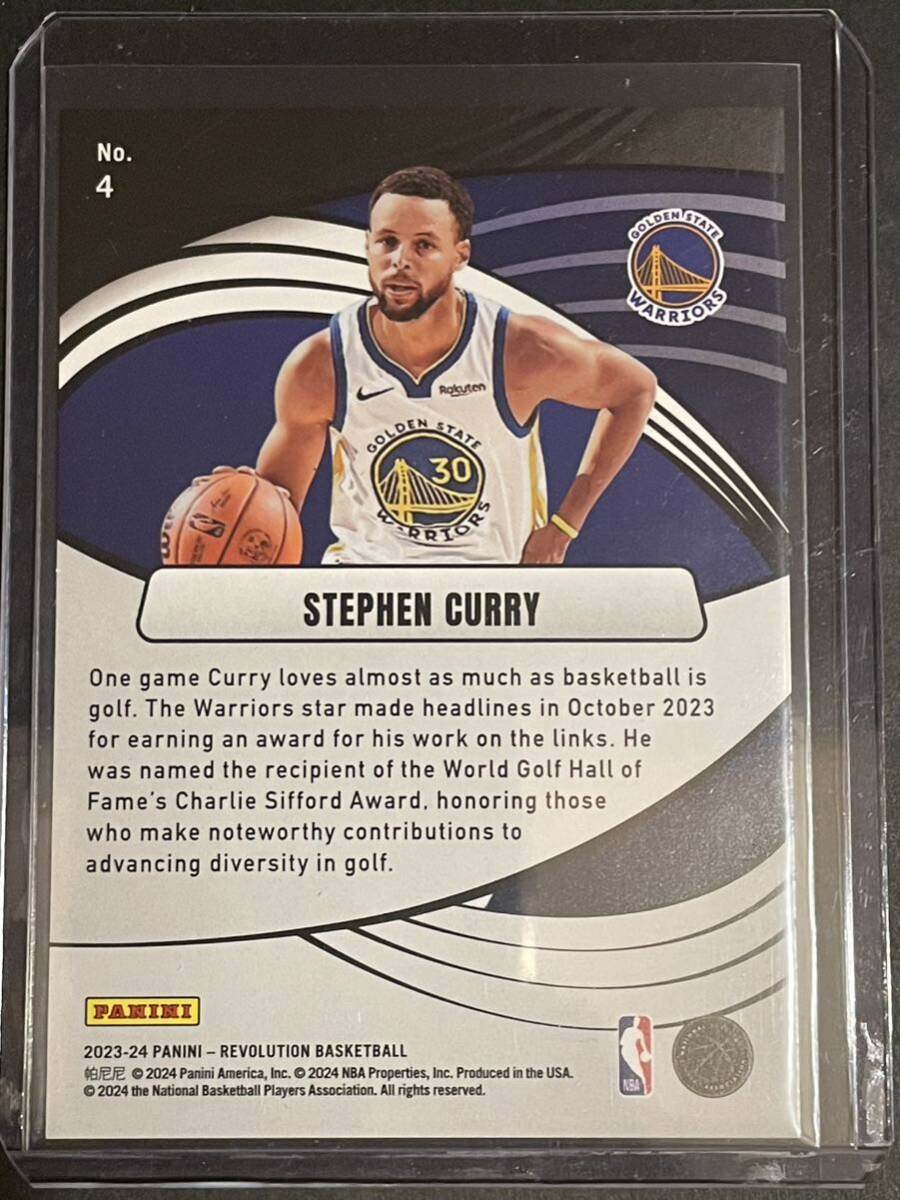 Stephen Curry Panini Revolution Superova Holo NBA カード 2023/24の画像2