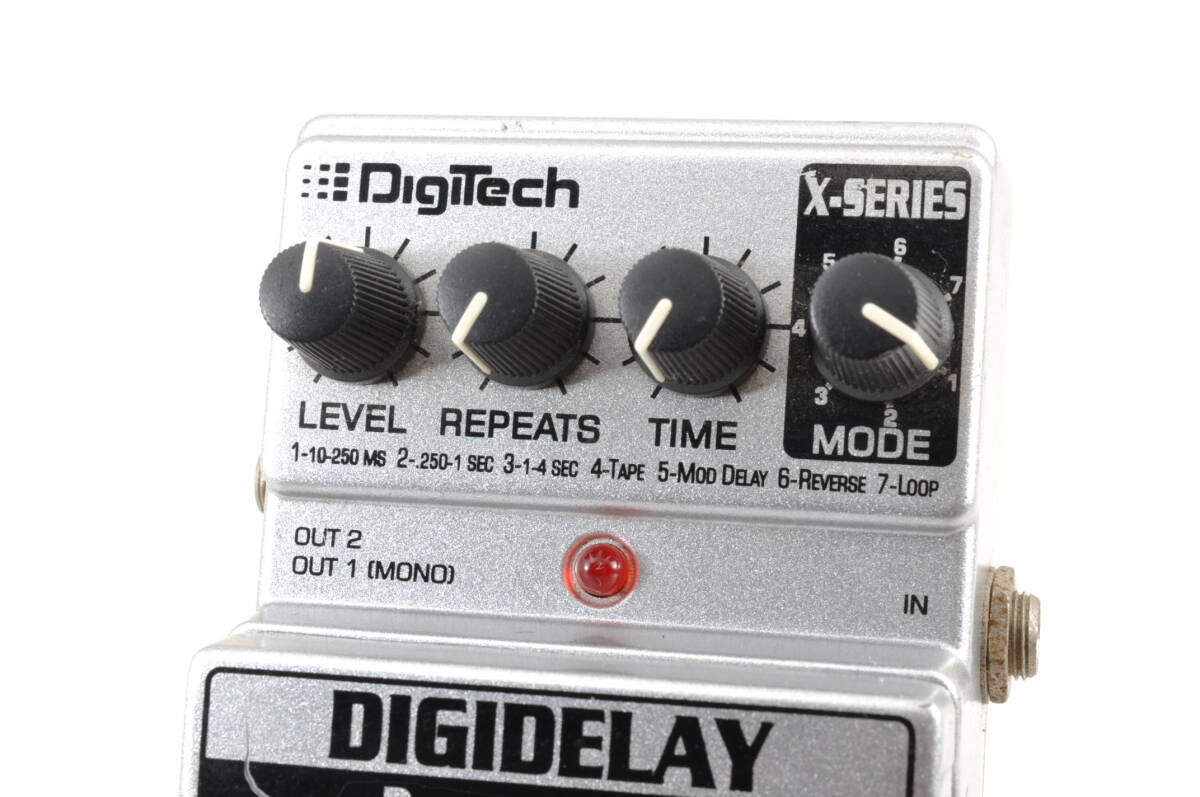 [KQK25]Digi Tech デジッテック X-SERIES DIGIDELAY DIGITAL DELAY デジタルディレイ エフェクターの画像7