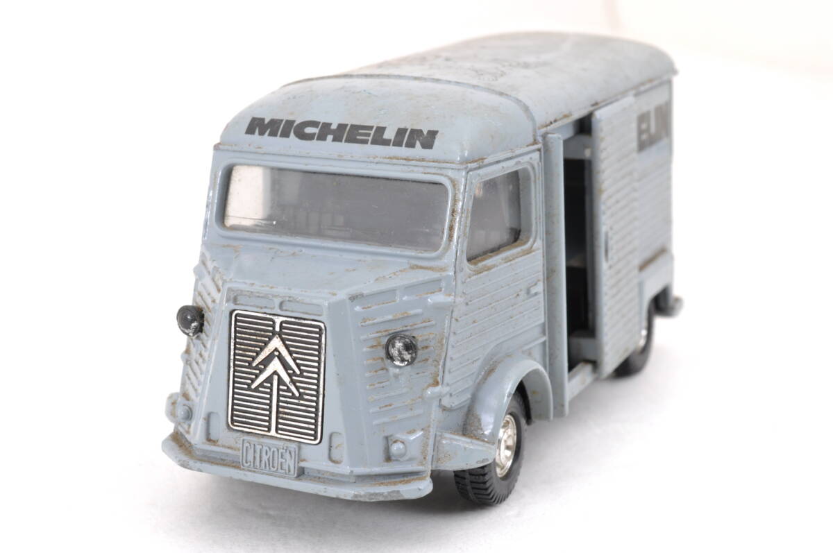 [KQK35]TOMICA DANDY トミカ ダンディ 1/43 CITROEN シトロエン Hトラック KT-1 MICHELIN ミシュラン 旧車_画像1