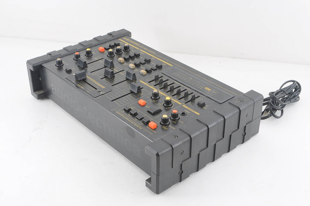 [MAA31]動作品 audio-technica オーディオテクニカ ディスコミキサー AT-MX100 DJミキサー DJ機器 サンプリング機能あり サンプラー