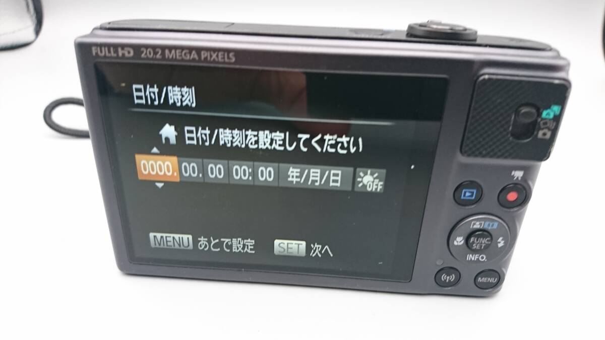 Canon キヤノン Power Shot SX620 HS 4.5-112.5mm 1:3.2-6.6 デジタルカメラ 専用カバー付 通電確認済_画像3