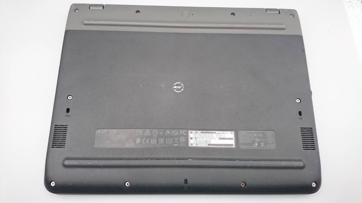 Chromebook クロームブック Acer 12.0型 C851-A14N グーグル Google 耐衝撃モデル ブラック ノートパソコン 中古品_画像6