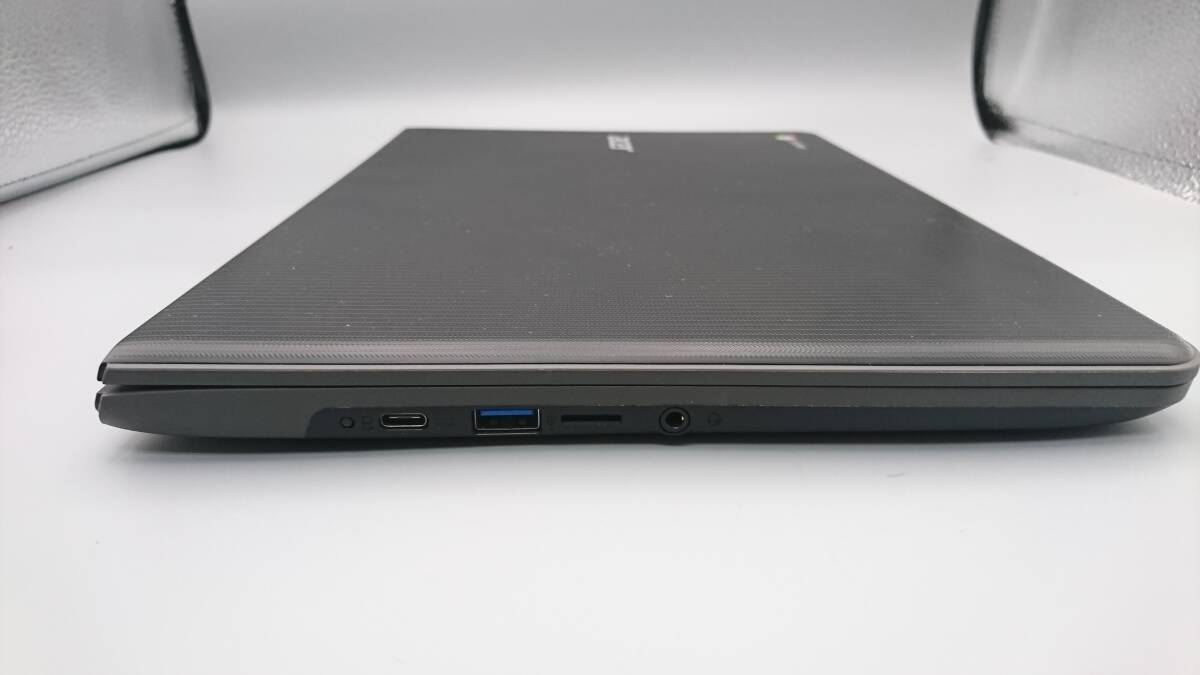 Chromebook クロームブック Acer 12.0型 C851-A14N グーグル Google 耐衝撃モデル ブラック ノートパソコン 中古品の画像4