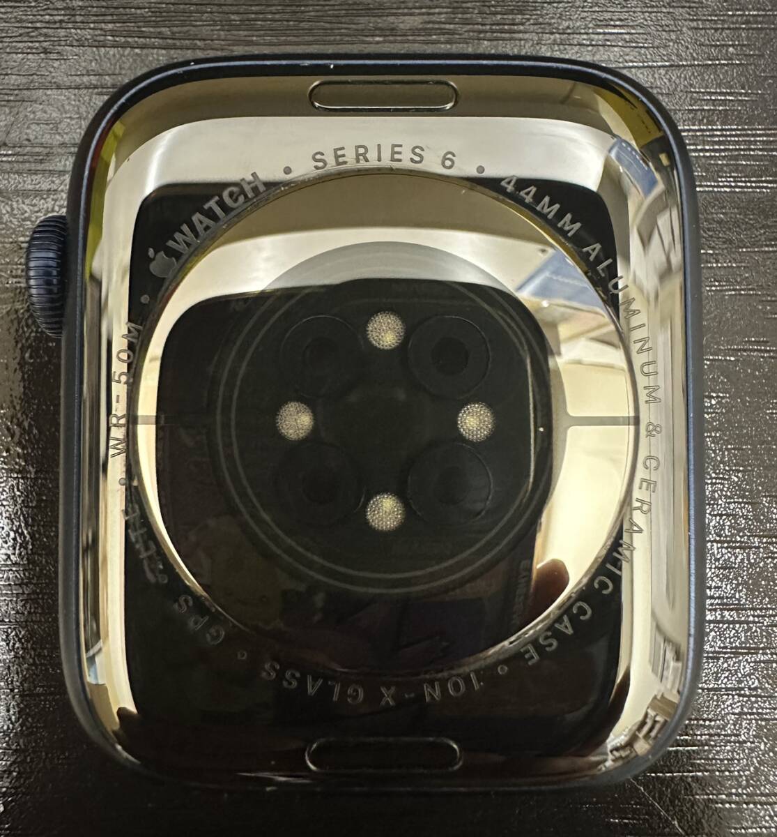 【DK 22340】1円～ Apple Watch アップルウォッチ Series 6 GPS+Cellular 傷有 A2376 44mm M09A3J/A Blue Aluminum Case 通電確認済 現状品_画像3
