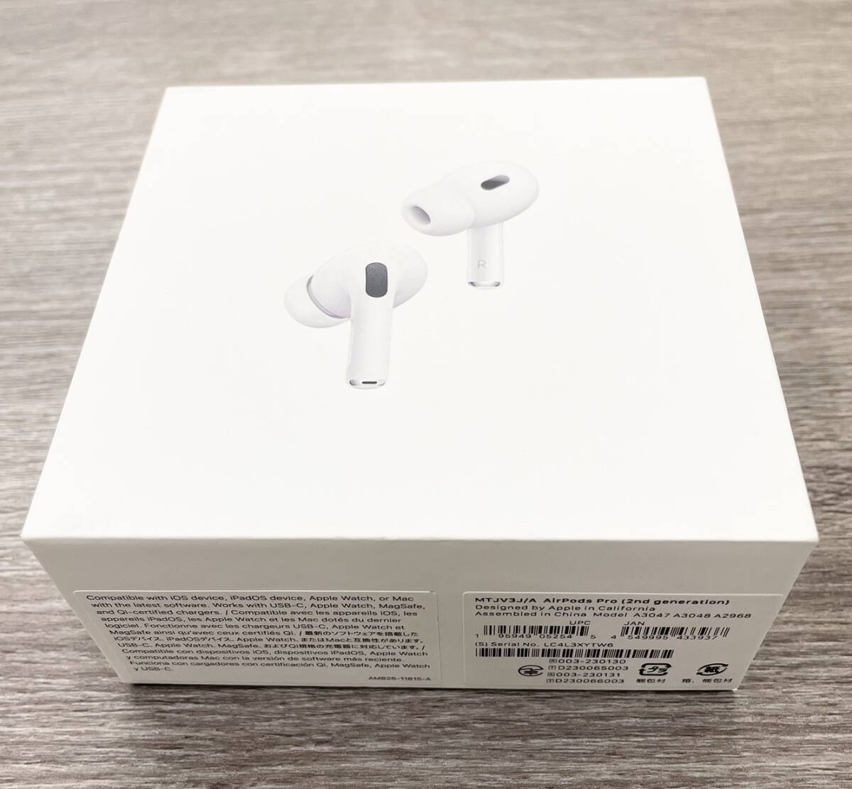 【DK-22945】１円スタート 未使用 Apple アップル AirPods Pro エアーポッズ 第二世代 ワイヤレスイヤホン イヤホン 箱付き 現状品の画像6
