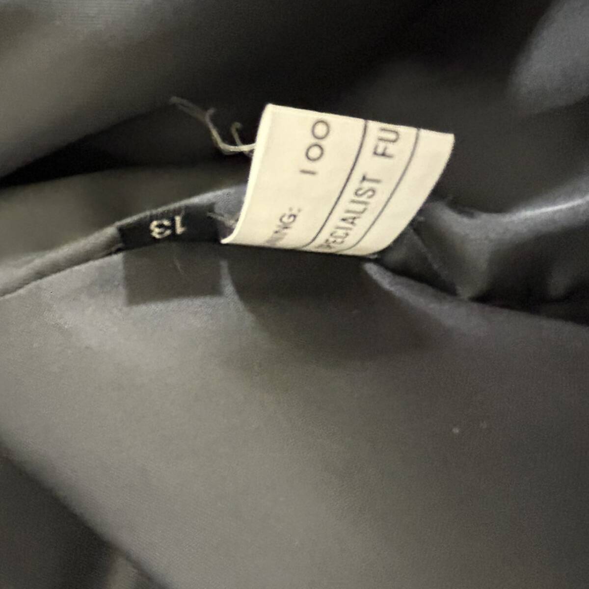 【ART-4567】1円スタート SAGA FOX 毛皮コート レディース ハーフコート ブラウン系 ファッションアイテム 上着 長期保管品 現状品の画像4