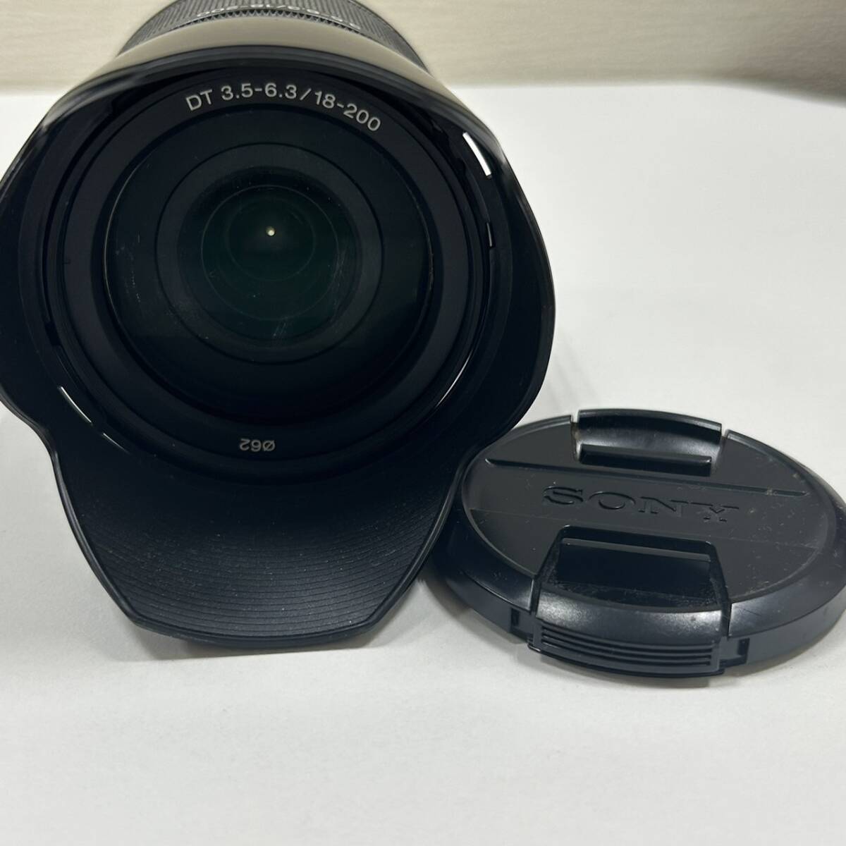 [ART-4482]SONY Sony α100 DSLR-A100 черный линзы DT3.5-6.3/18-200 цифровой однообъективный зеркальный камера изначальный с коробкой принадлежности Junk цифровая камера 