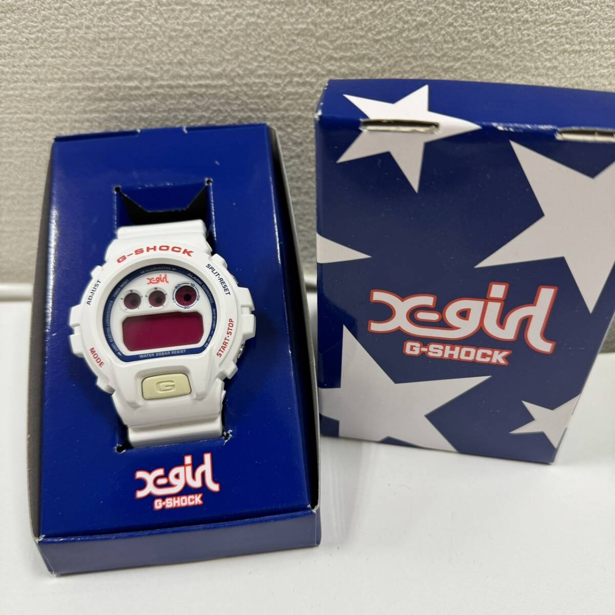 【ART-4102】G-SHOCK4点セット G-8100 ブラック AW-590 シルバー X-girlコラボ ホワイト SHOCK RESIST 腕時計 コレクション ジャンク品