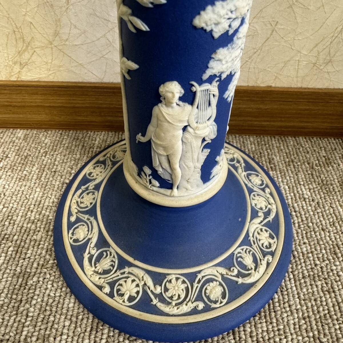 [ART-3074a]WEDGWOOD Wedgwood jasper свеча подставка свеча держатель low sok 1 шт. установить Vintage коллекция 