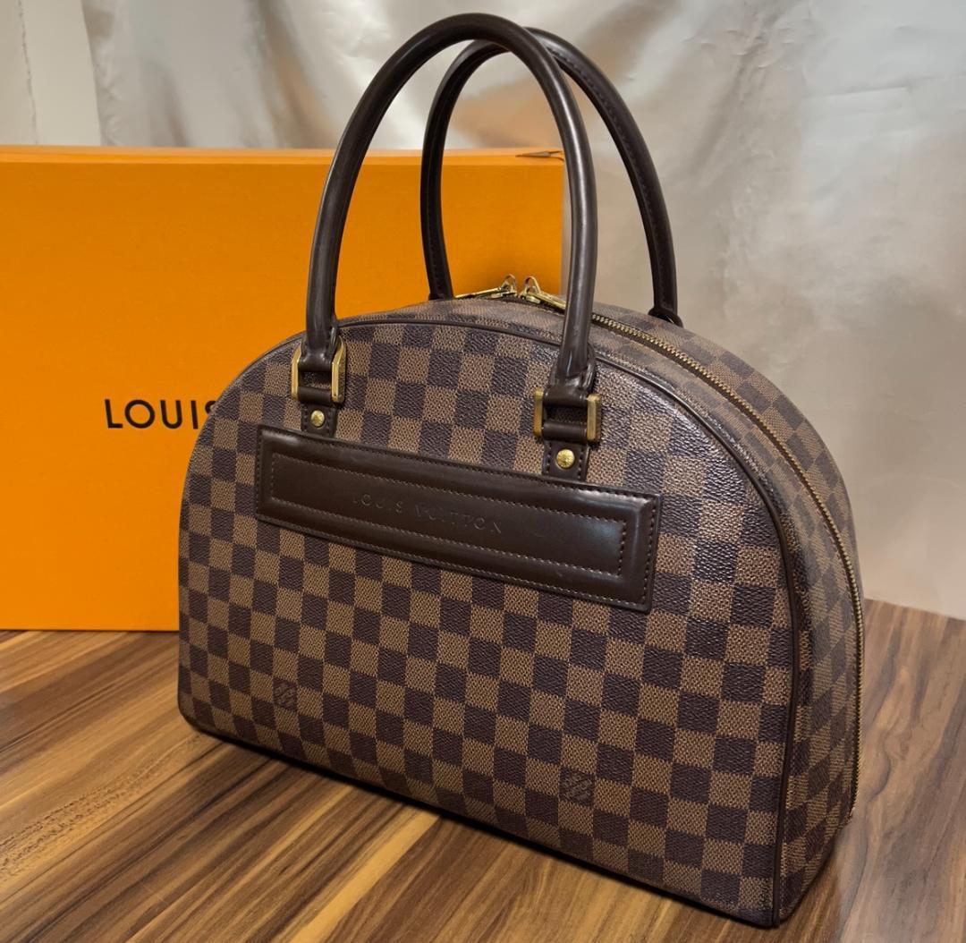 ★正規品 美品★Louis Vuitton ルイヴィトン ハンドバッグ ボストン ミニボストン ダミエ ノリータ N41455