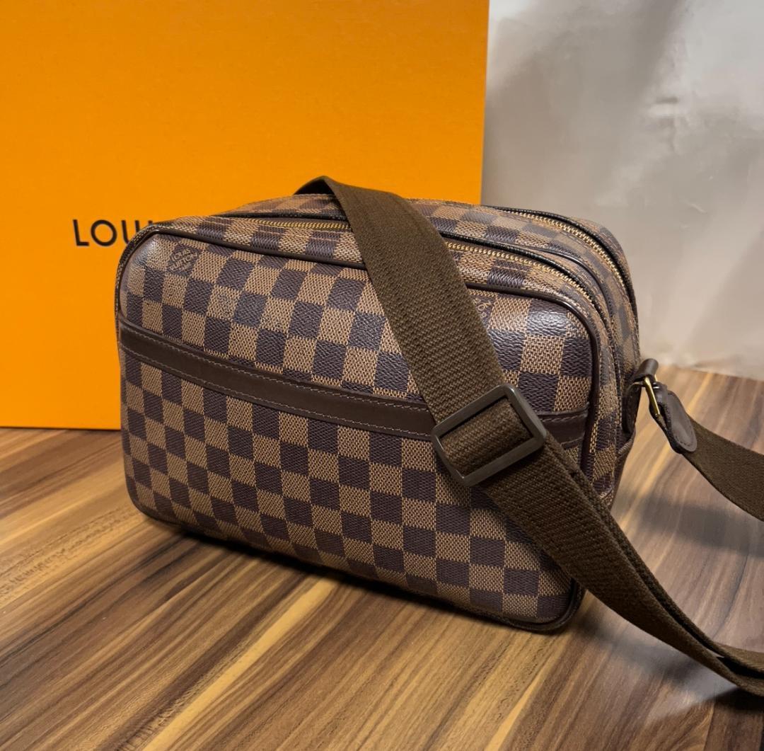 ★美品★Louis Vuitton ルイヴィトン ショルダー バッグ ダミエ リポーター N45253 メンズ レディース ユニセックス_画像1