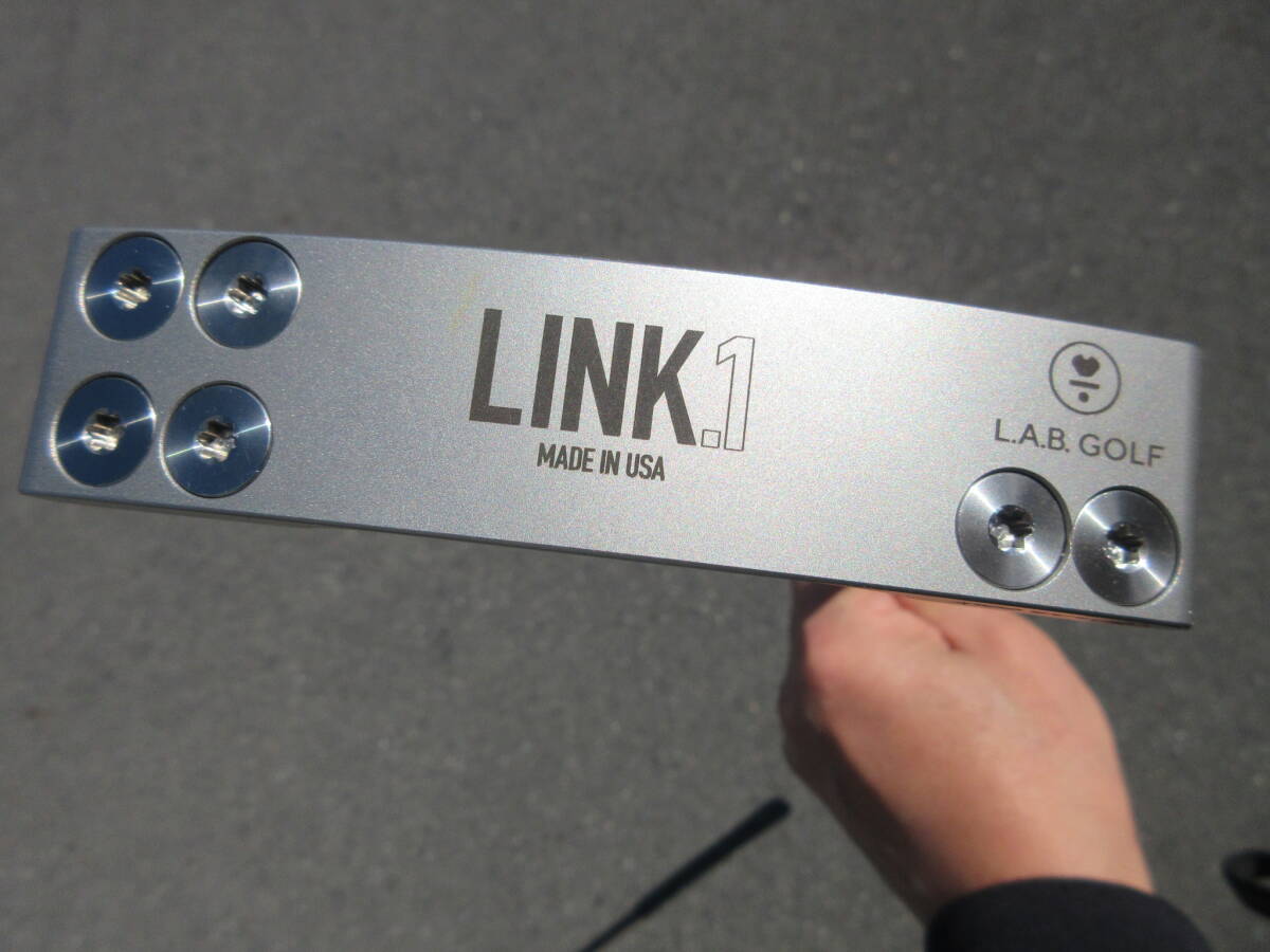超美品中古LABGOLF・LINK-1パター３４インチ正規品の画像1