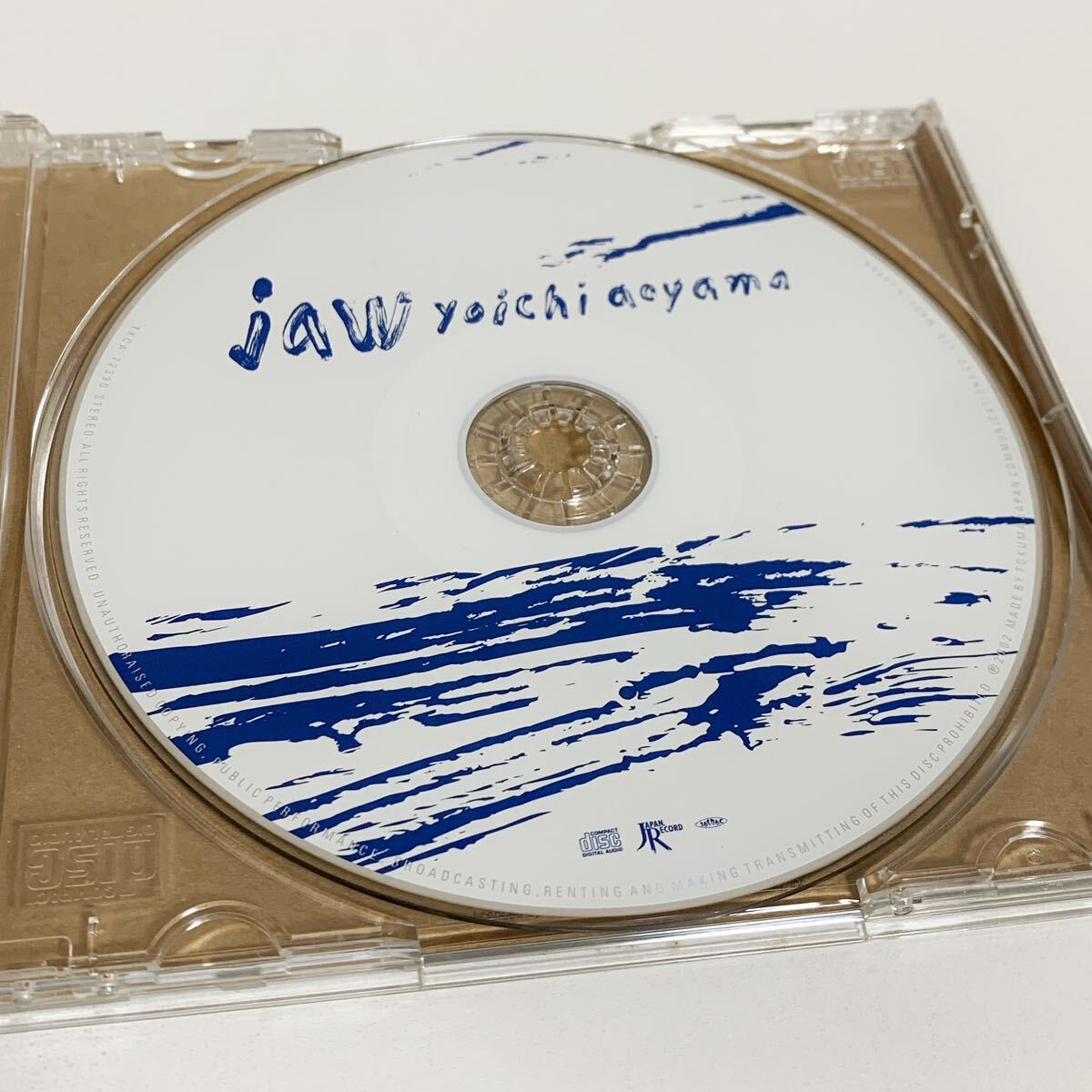 【中古 CD】青山陽一 / jaw : YOICHI AOYAMA はっぴいえんどカヴァー「花いちもんめ」収録 【初回限定盤】の画像2