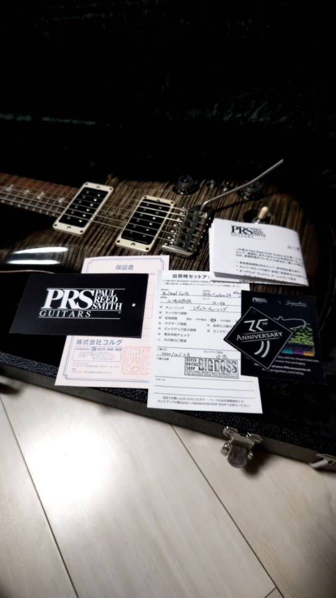 PRS custom24 35th anniversary model エレキギター_画像4