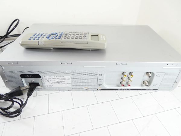 Panasonic パナソニック VHS ビデオデッキ NV-HX11 VHS再生確認済 長時間未チェック 説明文必読願います！の画像5