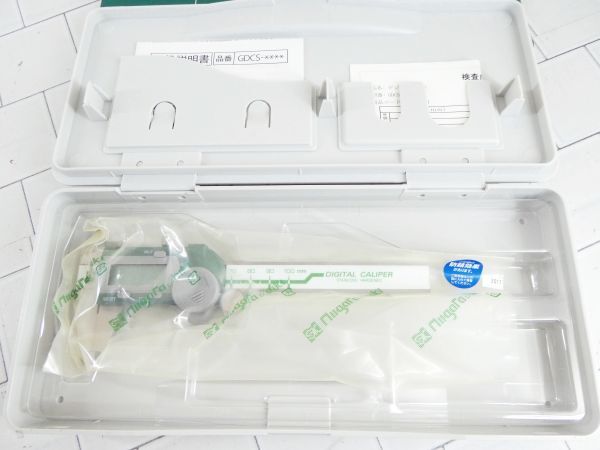  Niigata . machine SK digital vernier calipers 100mm GDCS-100 roughly is good condition. goods. m