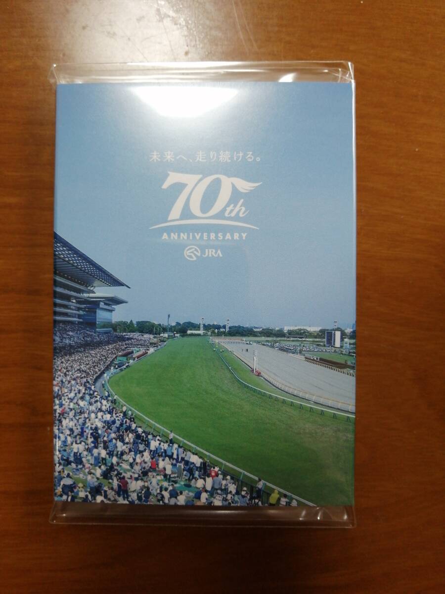 東京競馬場配布 JRA 非売品 ぱたぱたメモ 70thサンクスデーノベルティの画像1