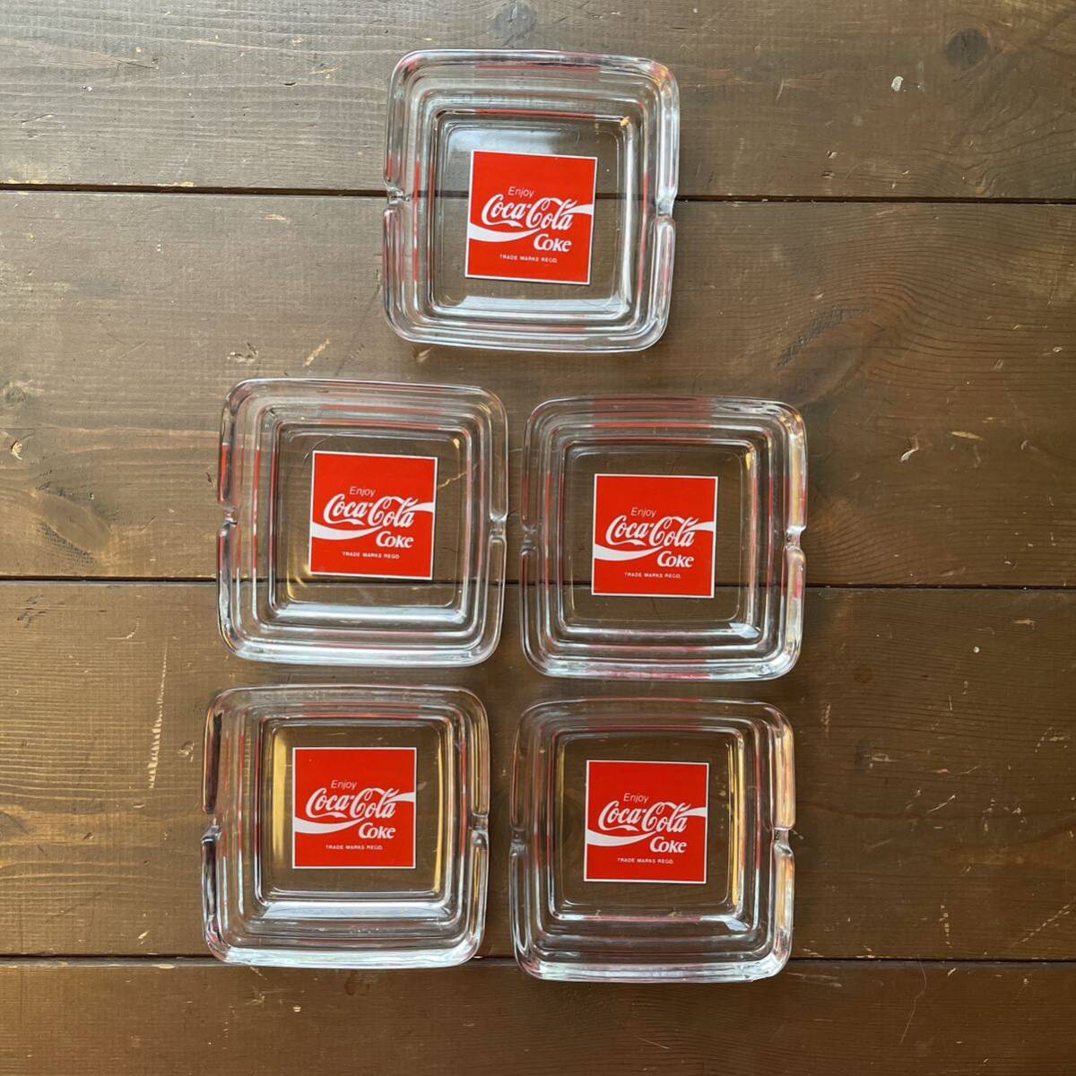 コカコーラ Coca-Cola coke 灰皿　5個セット　