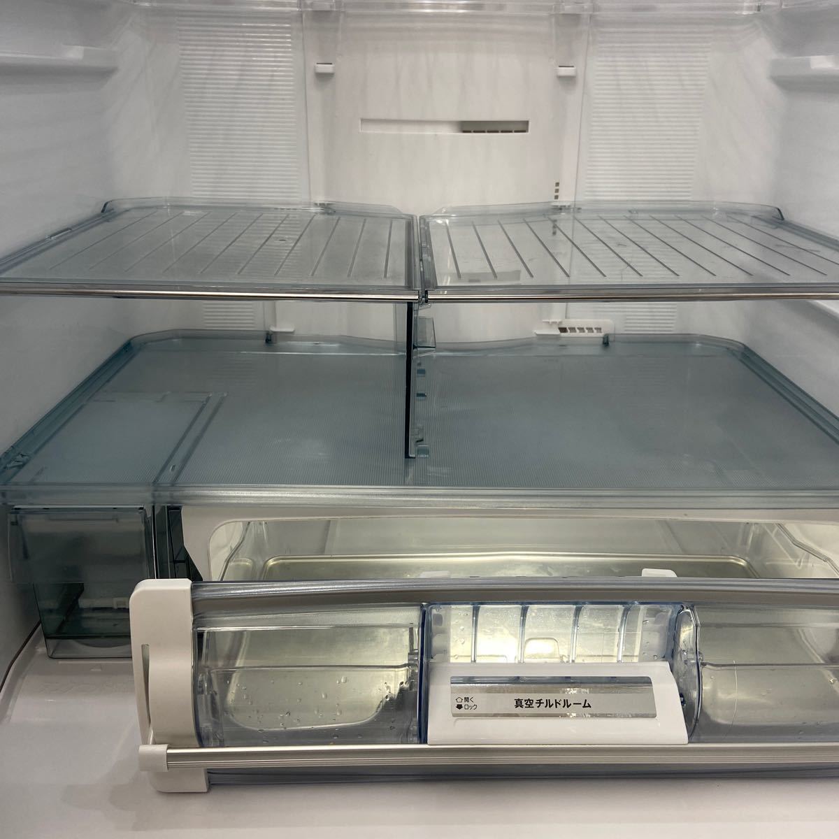 2 札幌発 日立 HITACHI ノンフロン冷凍冷蔵庫 R-XG4800H(XN)型 2017年製 475L 6ドア 動作確認済 自動製氷機能付きの画像5