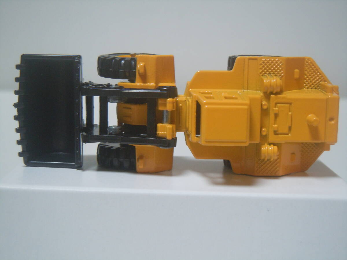 ☆トミカ輸出仕様 F58-2-5 テレックス72-81ローダー(山吹色/黒バケット/窓無し):TEREX 72-81 LOADER(CREAM YELLOW/BLACK BUCKET/NO WINDOW)