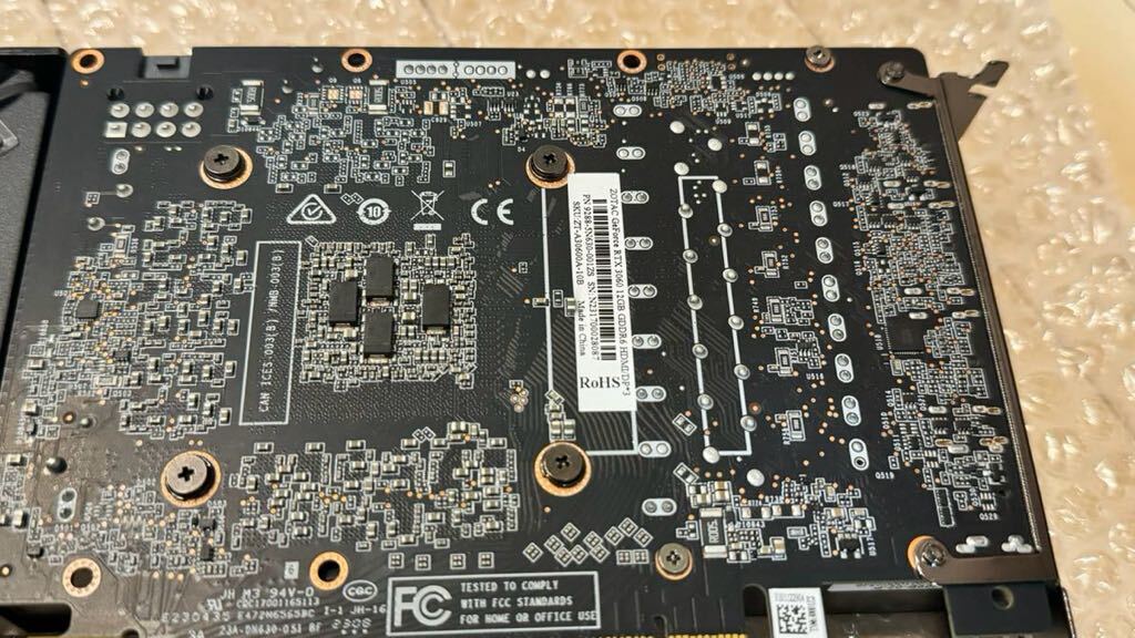 ZOTAC NVIDIA GeForce RTX 3060グラボ HDMI DP の画像3