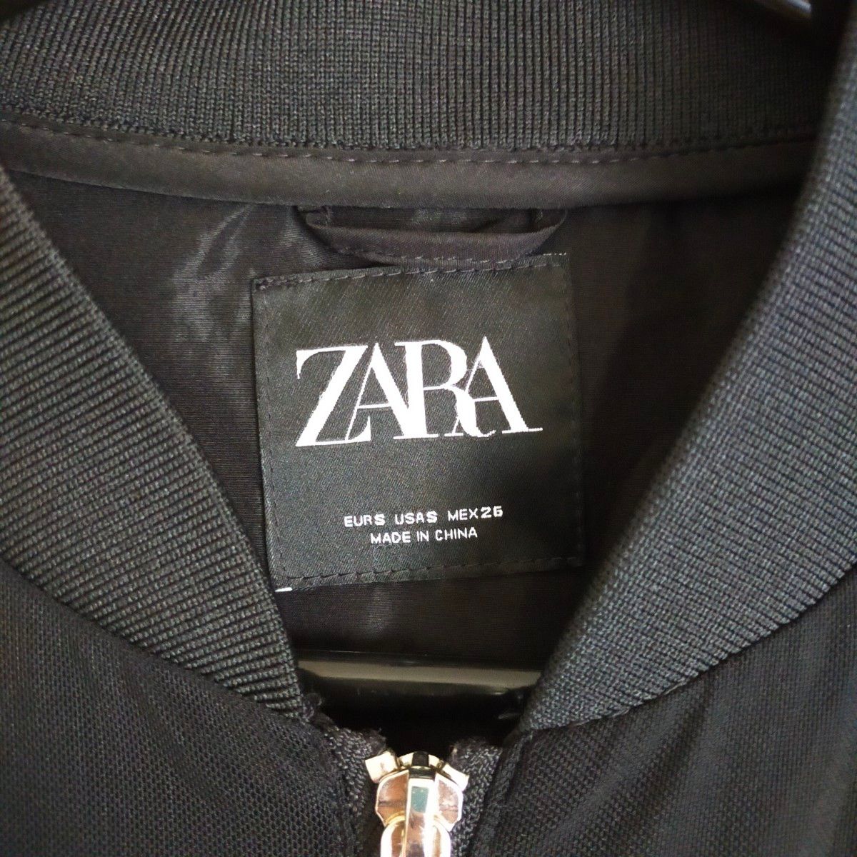 ZARA シアー チュール重ね パワーネット ブルゾン ボンバージャケット ブラック  ドロップショルダー ドルマン Ｓ 春秋