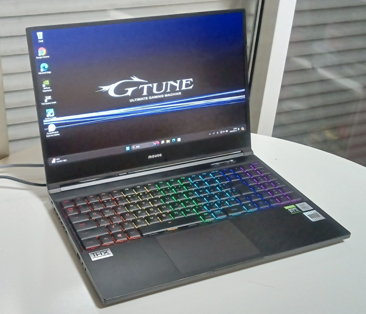 カスタムゲーミングPC 240Hzモニター i7 メモリ64GB RTX2070 Super SSD1TB×2 Windows11 WiFi ノートパソコン G-TUNE マウスコンピューター