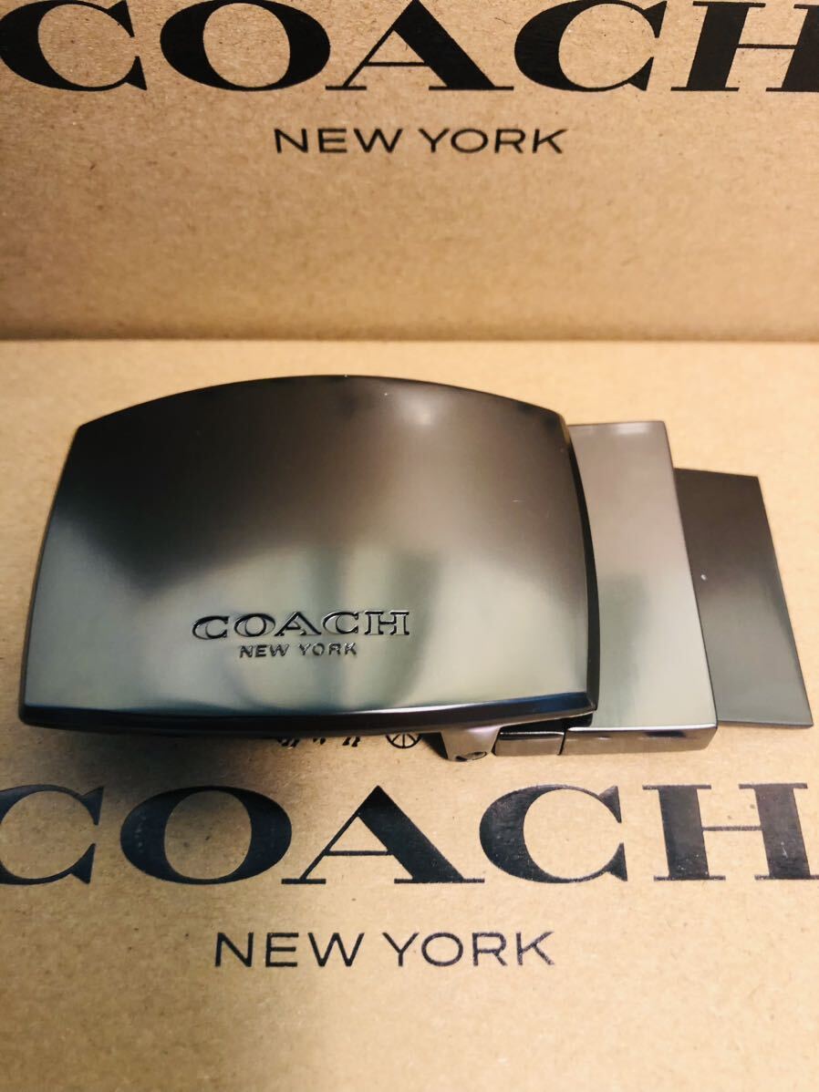 COACH Coach new goods regular goods reversible leather belt rotation buckle any 2 piece 