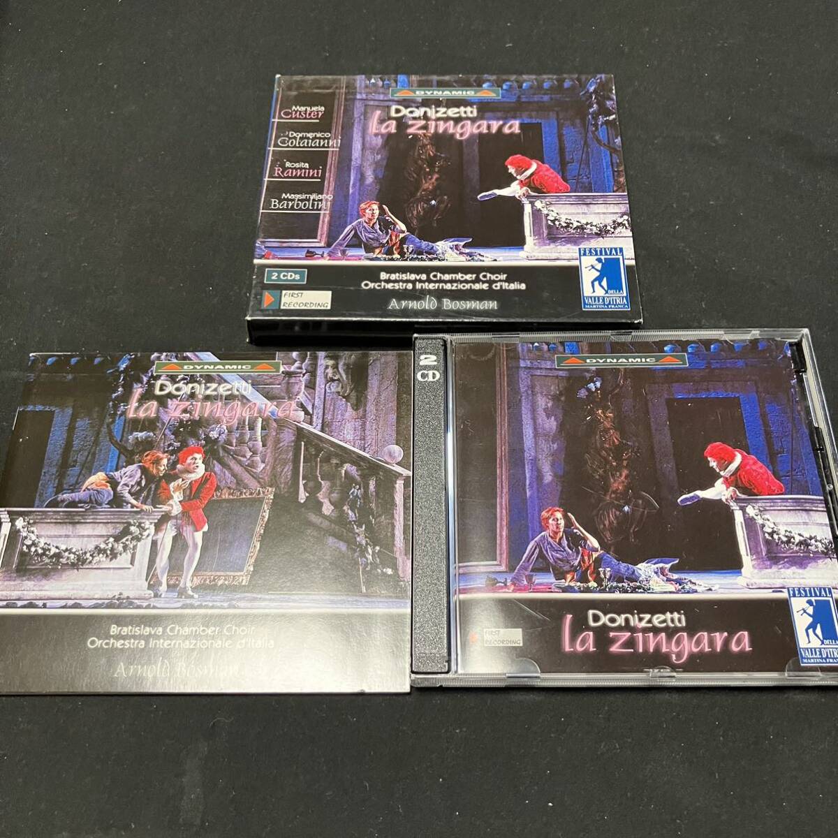 ZF1 CD BOSMAN/CUSTER 2CD DONIZETTI:LA ZINGARA DONIZETTI:LA ZINGARA ドニゼッティ：歌劇「ジプシーの女」_画像4