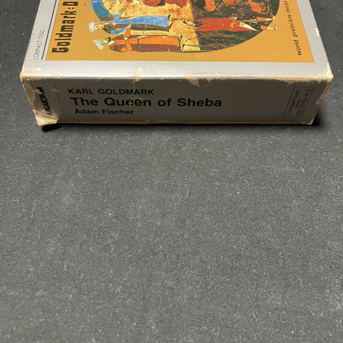 Z110 KARL GOLDMARK - The Queen Of Sheba Die Konigin Von Saba 歌劇 シバの女王 全曲 アーダム・フィッシャー 1980年録音_画像3